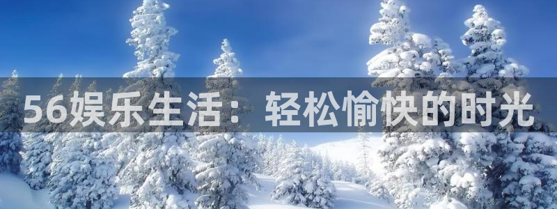 南宫BB贝博艾弗森官网版：56娱乐生活：轻松愉快的时光