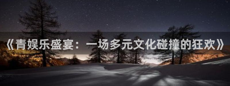 BB贝博艾弗森平台官网入口下载：《青娱乐盛宴：一场多元文化碰撞的狂欢》