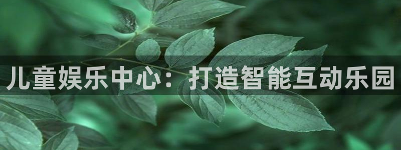 BB贝博艾弗森体育热门赛事有哪些：儿童娱乐中心：打造智能互动乐园